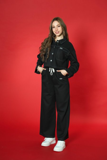 طقم - Lacoste جينز