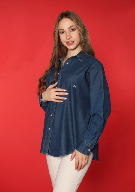 قميص جينز LACOSTE