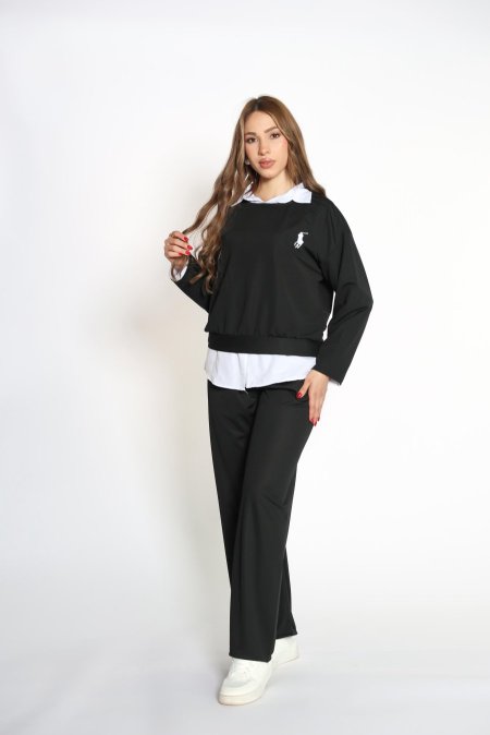 طقم - Polo مع قميص ( 3 قطع )