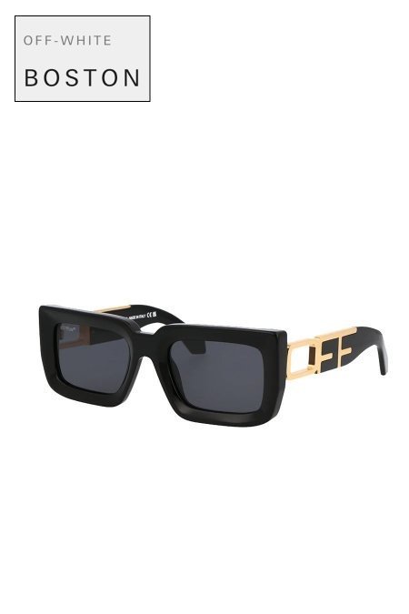 نظارة - OFF-WHITE BOSTON / إطار أسود ( شامل علبة فخمة وكيس )