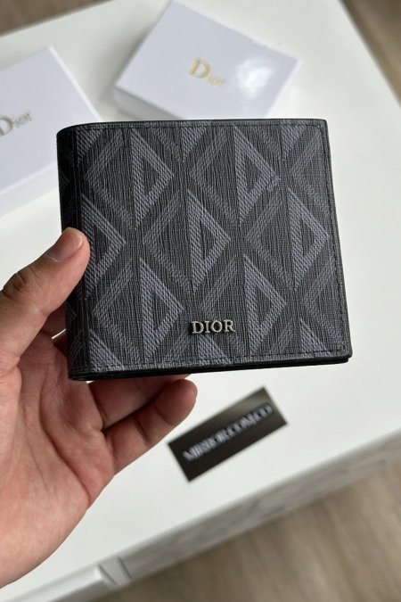 جزدان - DIOR ( ديور مثلث ) شامل علبة الشركة
