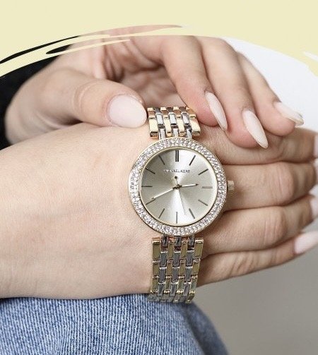 ساعة - Michael Kors / شامل علبة الشركة الأصلية