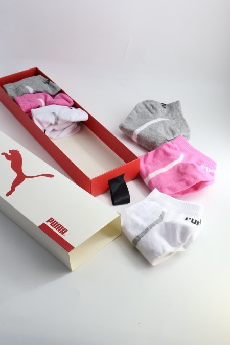 جرابات ماركة - 6 ازواج / شامل علبة الشركة-Puma