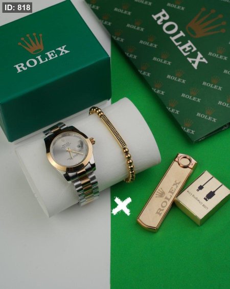 Rolex - رمادي برونزي